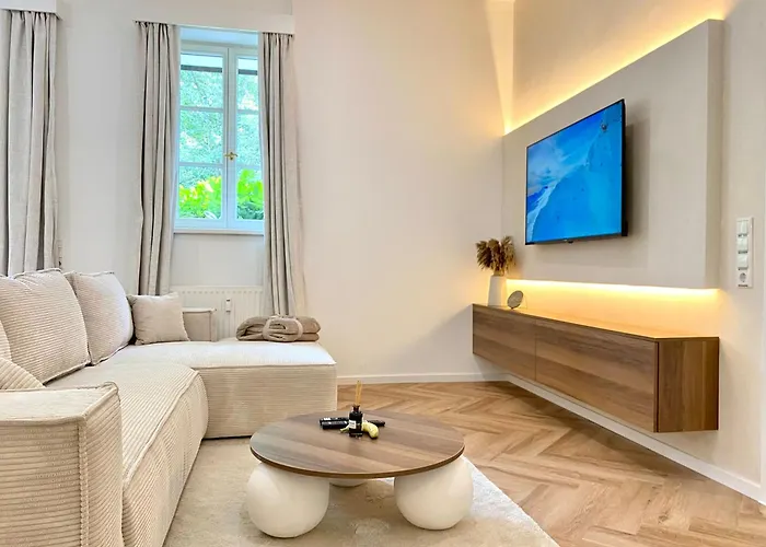 Loft Am Lech I Rollstuhlgerecht I Tiefgarage I Kueche I Terrasse